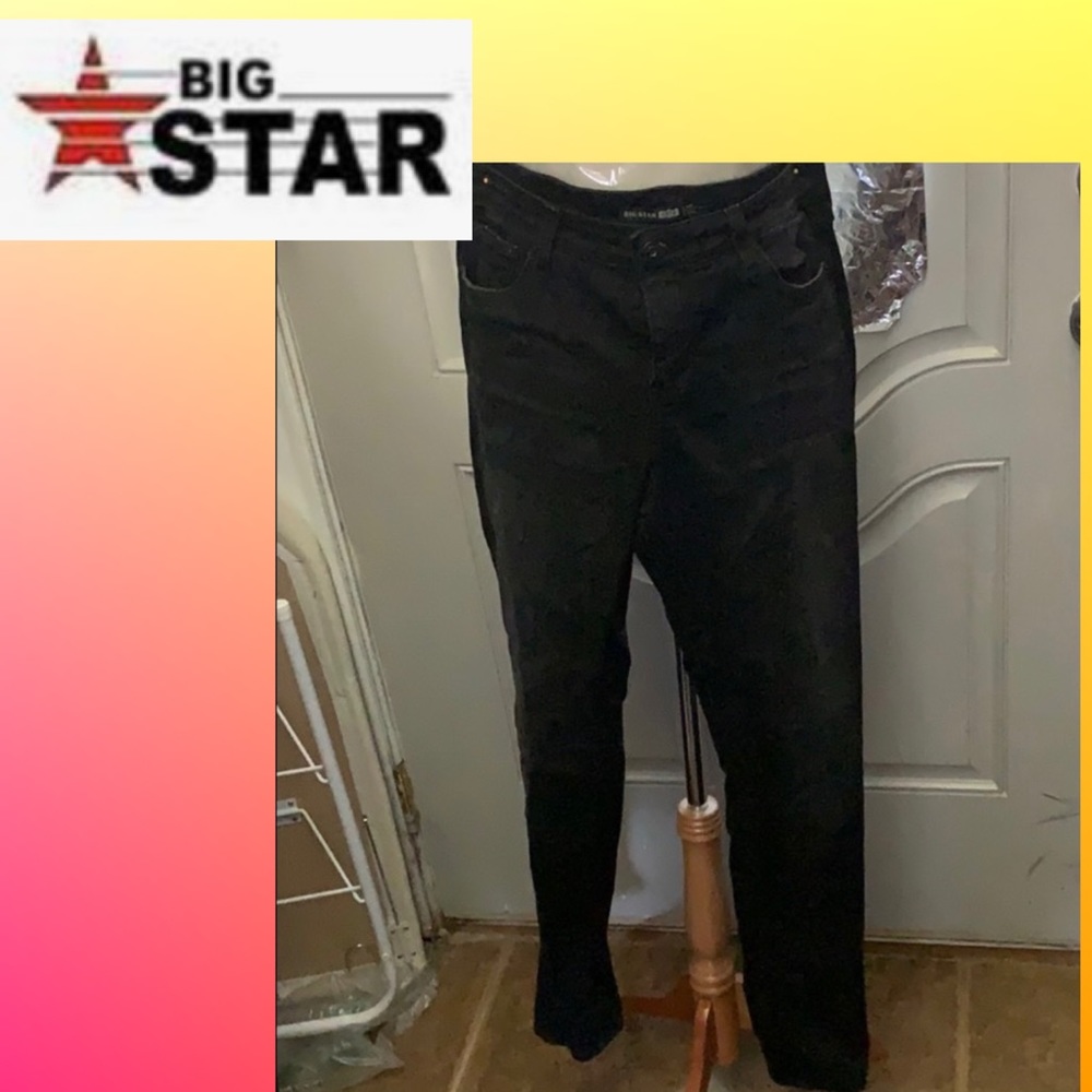 FINAL💰 🚫 NWOTS Big Star “Alex” 1974 Black Jeans!